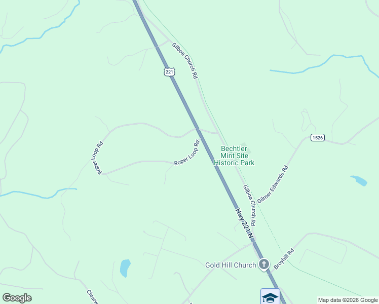 map of restaurants, bars, coffee shops, grocery stores, and more near 158 Roper Loop Road in Rutherfordton