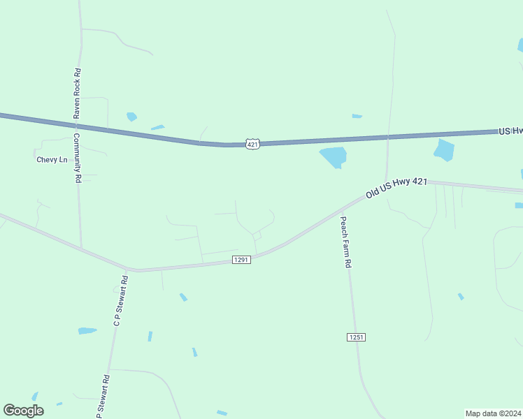 map of restaurants, bars, coffee shops, grocery stores, and more near 85 Bent Tree Court in Lillington