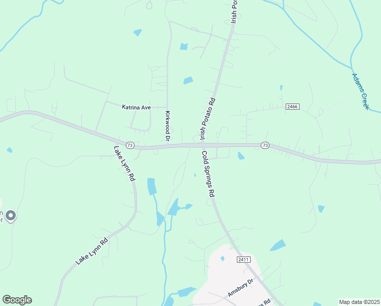 map of restaurants, bars, coffee shops, grocery stores, and more near 3756 North Carolina 73 in Concord