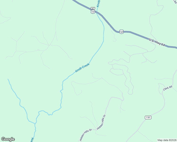 map of restaurants, bars, coffee shops, grocery stores, and more near 167 Balfour Drive in Rutherfordton
