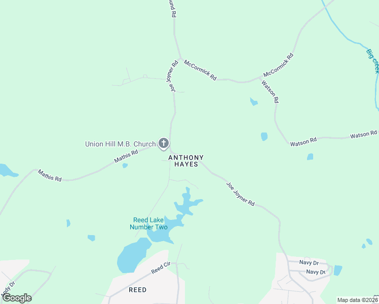 map of restaurants, bars, coffee shops, grocery stores, and more near 1210 Joe Joyner Road in Munford