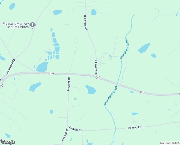 map of restaurants, bars, coffee shops, grocery stores, and more near 2705 North Carolina 27 in Coats