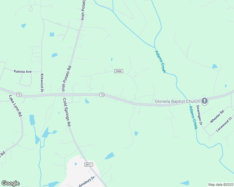 map of restaurants, bars, coffee shops, grocery stores, and more near 4301 North Carolina 73 in Concord