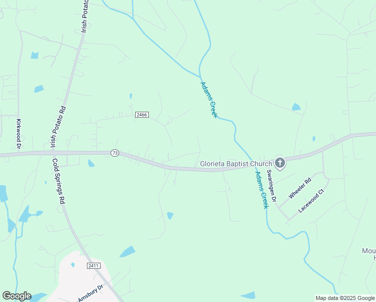 map of restaurants, bars, coffee shops, grocery stores, and more near 4538 North Carolina 73 in Concord