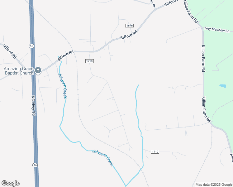 map of restaurants, bars, coffee shops, grocery stores, and more near 1561 Forest Ridge Drive in Stanley