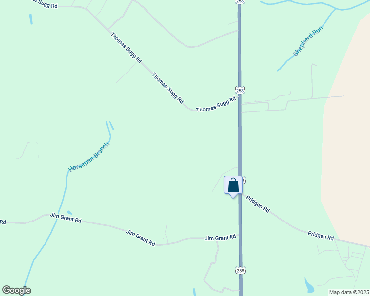 map of restaurants, bars, coffee shops, grocery stores, and more near 32 Thomas Sugg Road in Snow Hill