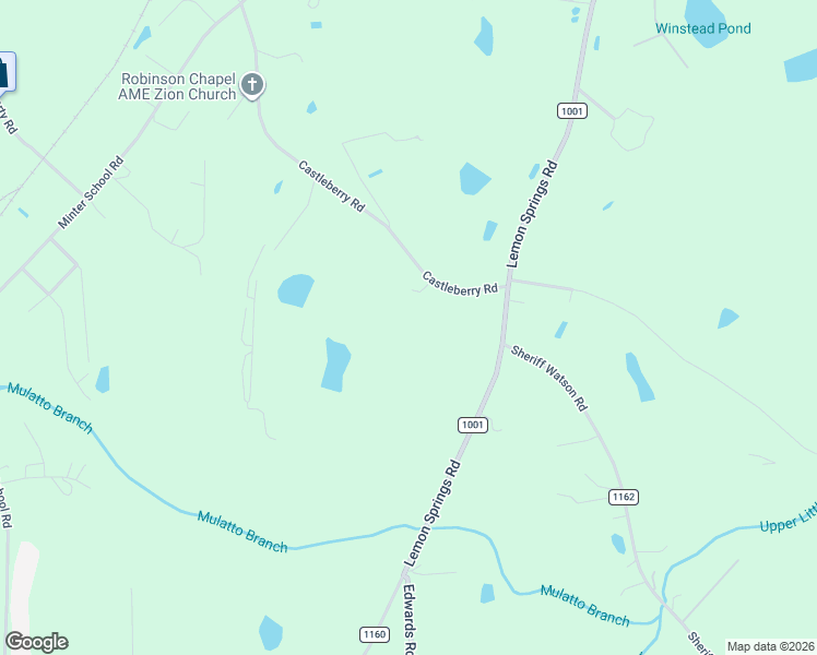 map of restaurants, bars, coffee shops, grocery stores, and more near 780 Castleberry Road in Sanford