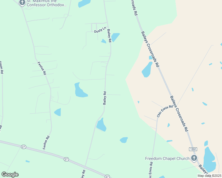 map of restaurants, bars, coffee shops, grocery stores, and more near 2028 Bailey Road in Coats