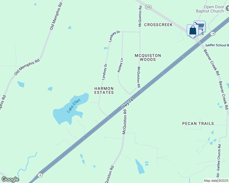map of restaurants, bars, coffee shops, grocery stores, and more near 390 Ashley Lane in Brighton
