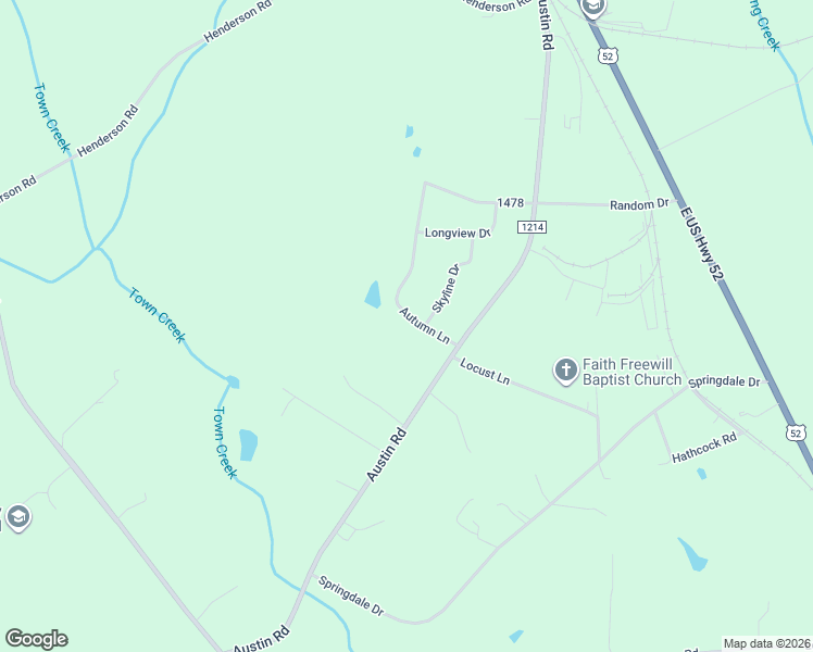 map of restaurants, bars, coffee shops, grocery stores, and more near 1190 Autumn Lane in New London