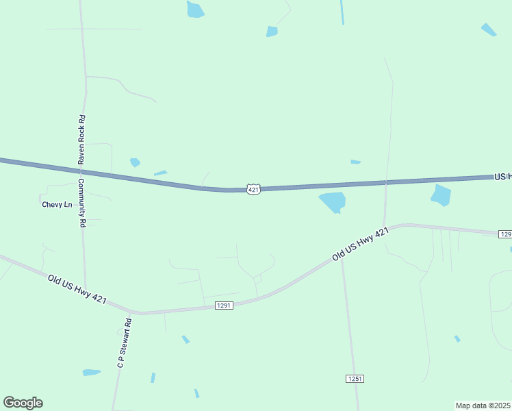 map of restaurants, bars, coffee shops, grocery stores, and more near 5525 U.S. 421 in Lillington