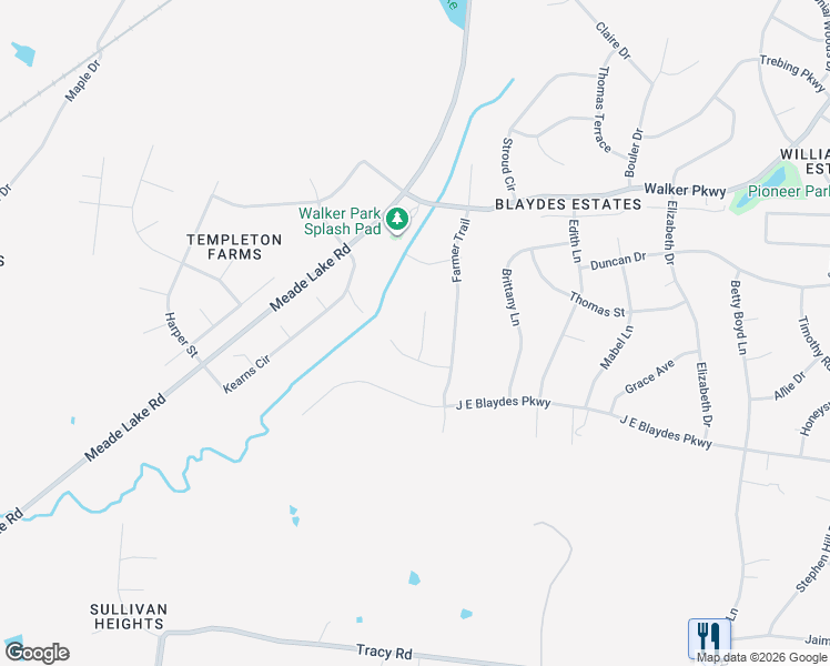 map of restaurants, bars, coffee shops, grocery stores, and more near 59 Lauren Cove in Atoka