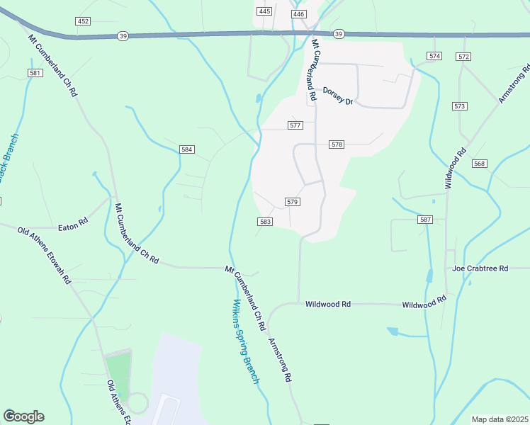 map of restaurants, bars, coffee shops, grocery stores, and more near 106 County Road 583 in Englewood