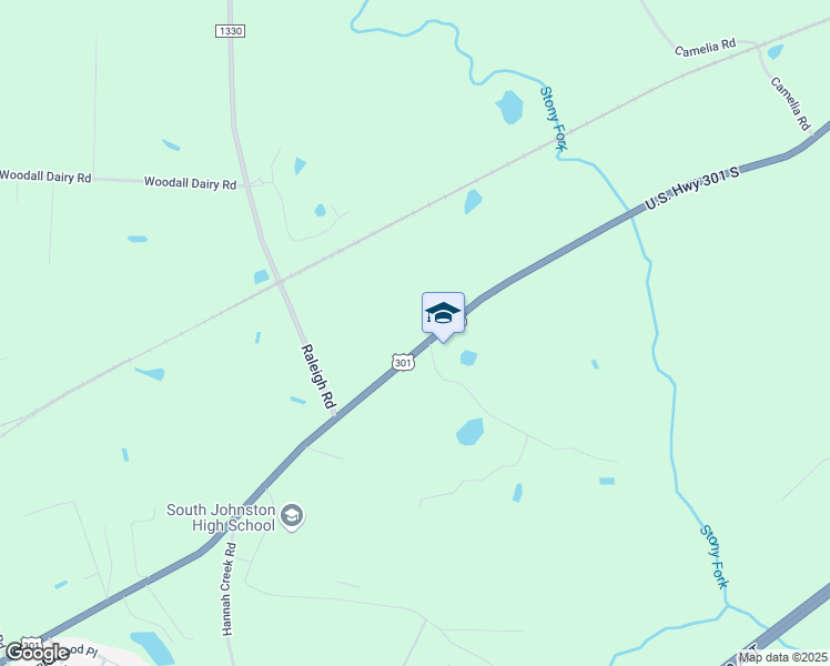 map of restaurants, bars, coffee shops, grocery stores, and more near 5620 U.S. 301 in Four Oaks