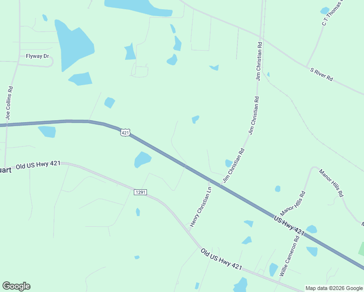 map of restaurants, bars, coffee shops, grocery stores, and more near 100 Norman Christian Lane in Lillington