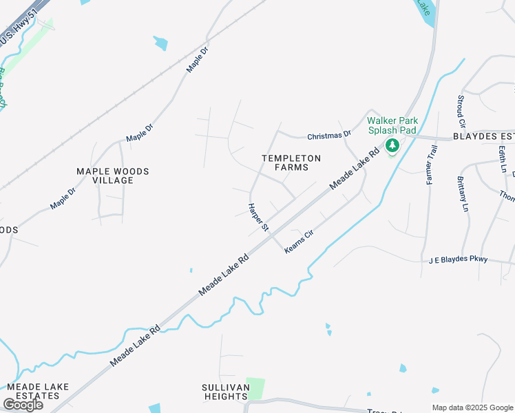 map of restaurants, bars, coffee shops, grocery stores, and more near 122 Harper Street in Atoka