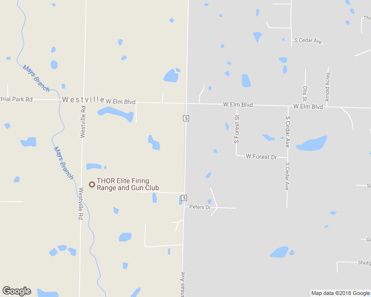 map of restaurants, bars, coffee shops, grocery stores, and more near 1219 South Arkansas Avenue in Van Buren
