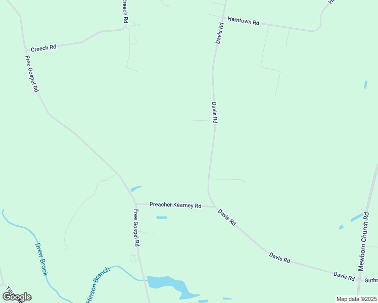 map of restaurants, bars, coffee shops, grocery stores, and more near 1045 Davis Road in Snow Hill