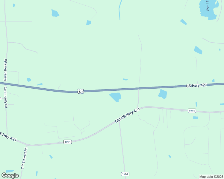 map of restaurants, bars, coffee shops, grocery stores, and more near 5244 U.S. 421 in Lillington