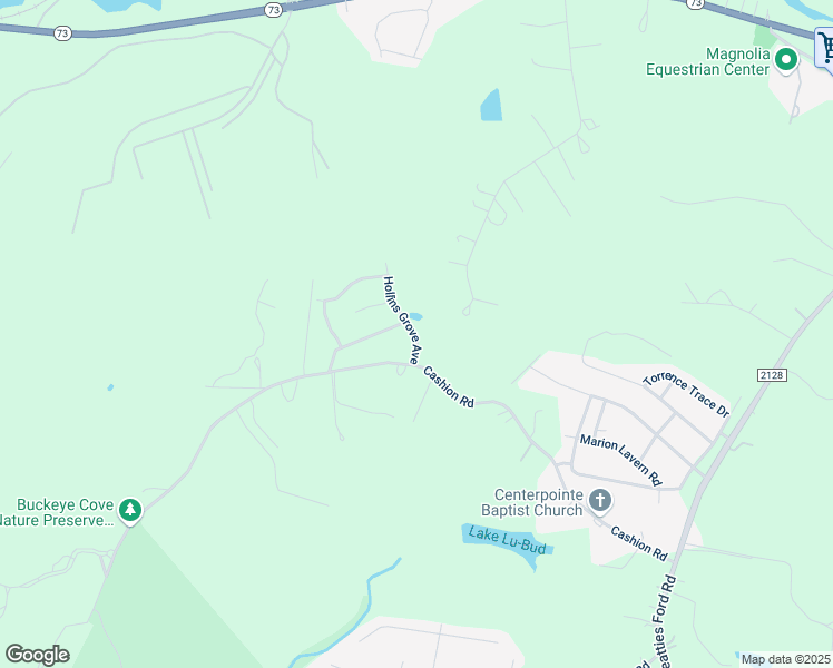 map of restaurants, bars, coffee shops, grocery stores, and more near 14232 Hollins Grove Avenue in Huntersville