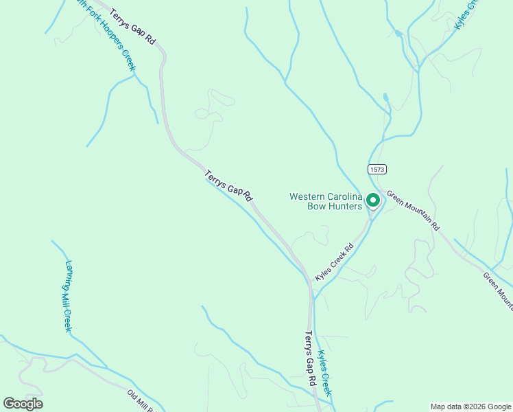 map of restaurants, bars, coffee shops, grocery stores, and more near 675 Terrys Gap Road in Hendersonville