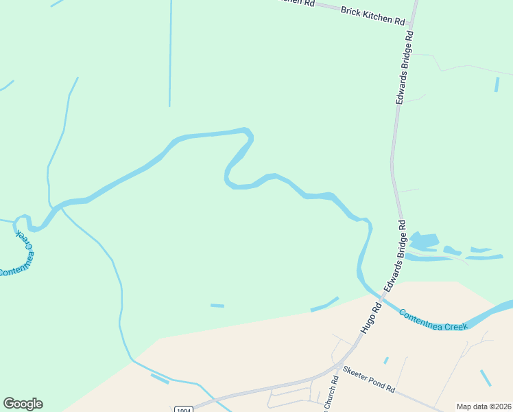 map of restaurants, bars, coffee shops, grocery stores, and more near 2649 Edwards Bridge Road in Hookerton