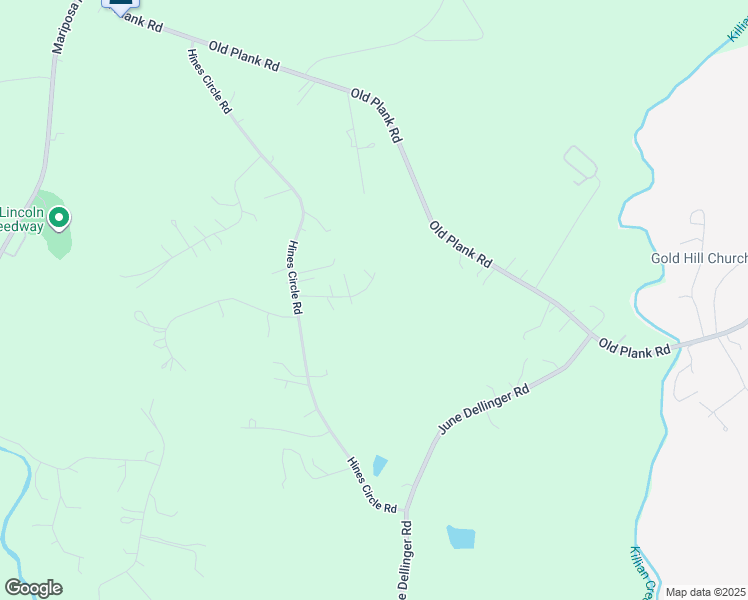 map of restaurants, bars, coffee shops, grocery stores, and more near 5850 Cedarbrook Court in Stanley