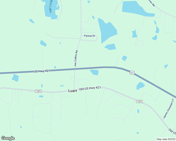 map of restaurants, bars, coffee shops, grocery stores, and more near 4135 421 in Lillington