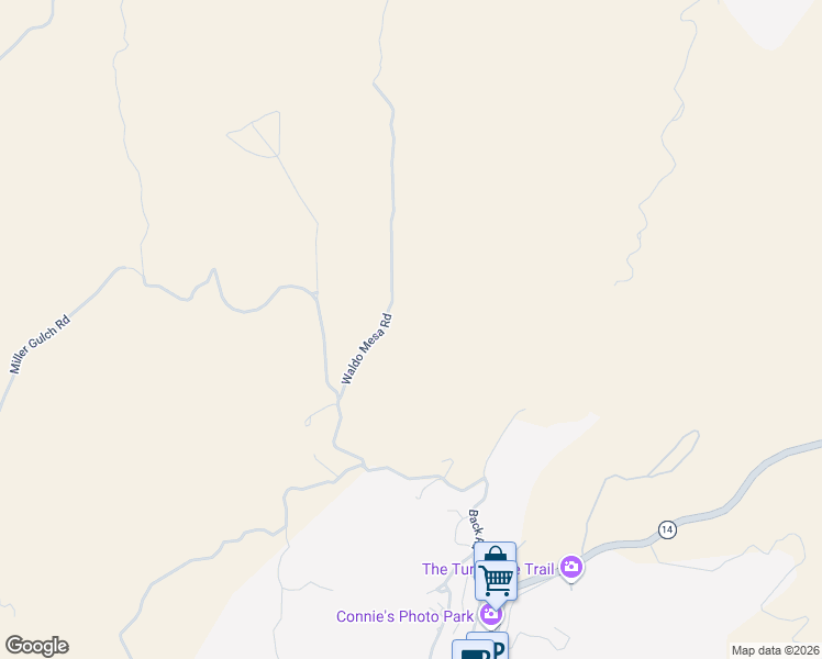 map of restaurants, bars, coffee shops, grocery stores, and more near 69 Waldo Mesa Road in Los Cerrillos