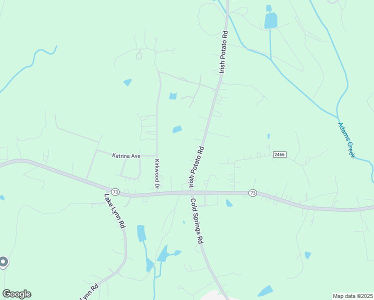 map of restaurants, bars, coffee shops, grocery stores, and more near 61 Irish Potato Road in Concord