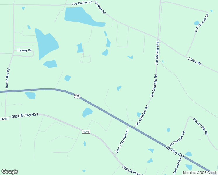 map of restaurants, bars, coffee shops, grocery stores, and more near 3282 U.S. 421 in Lillington