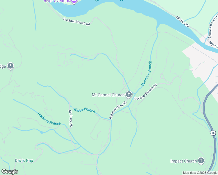 map of restaurants, bars, coffee shops, grocery stores, and more near 173 Edwards Cove Road in Bryson City