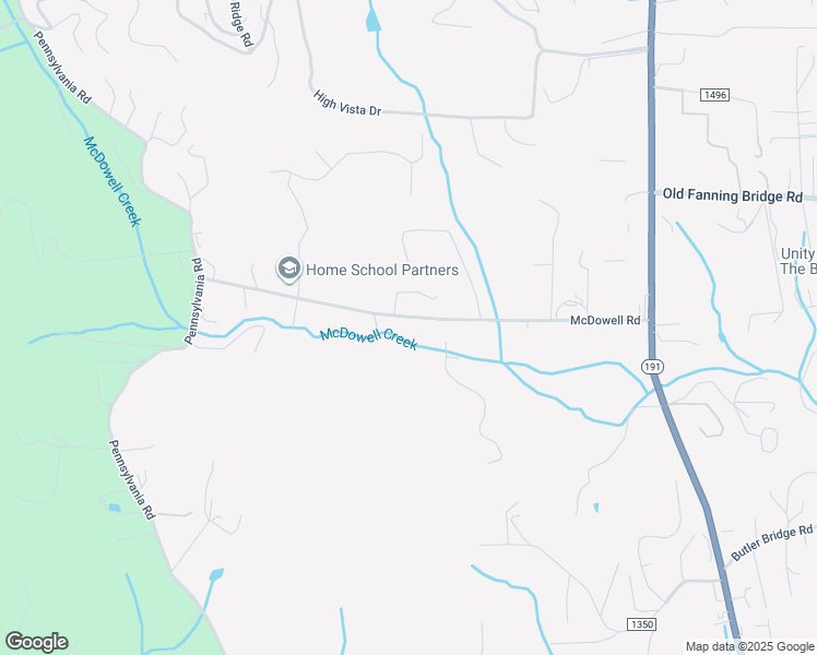 map of restaurants, bars, coffee shops, grocery stores, and more near 115 McDowell Road in Mills River