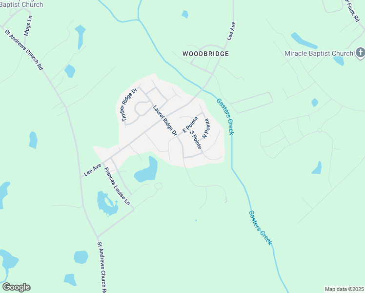 map of restaurants, bars, coffee shops, grocery stores, and more near Laurel Ridge Drive in Sanford