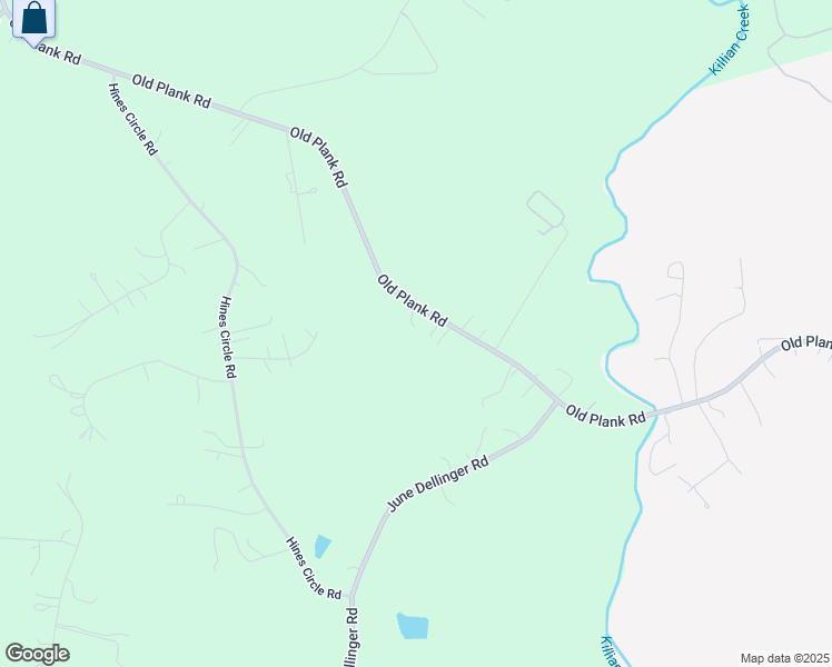 map of restaurants, bars, coffee shops, grocery stores, and more near 6940 Old Plank Road in Stanley