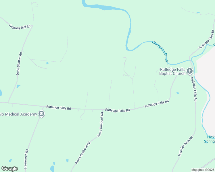 map of restaurants, bars, coffee shops, grocery stores, and more near 205 Nature Ridge Road in Tullahoma