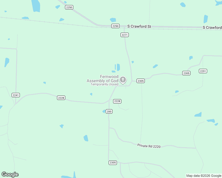 map of restaurants, bars, coffee shops, grocery stores, and more near 134 County Road 2230 in Hartman