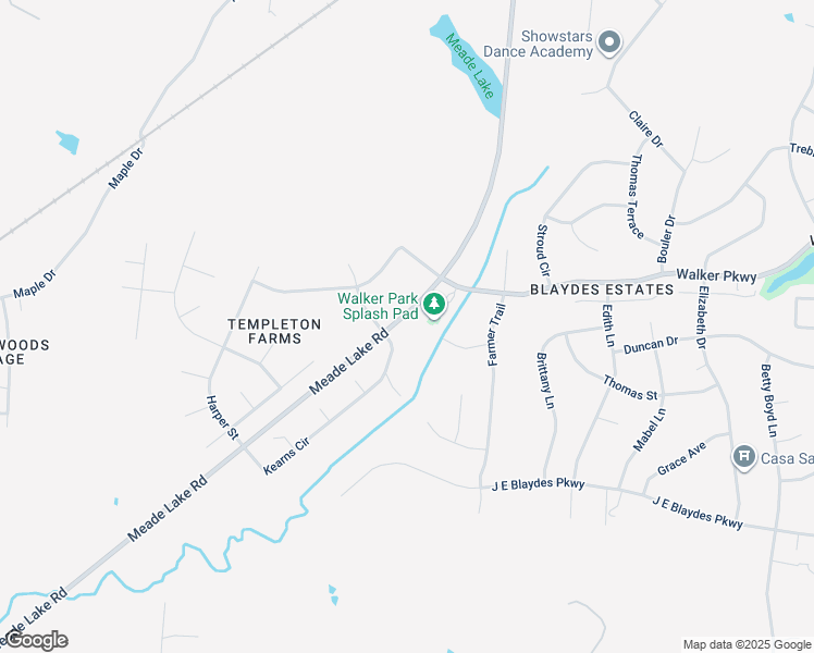 map of restaurants, bars, coffee shops, grocery stores, and more near 1562 Meade Lake Road in Atoka
