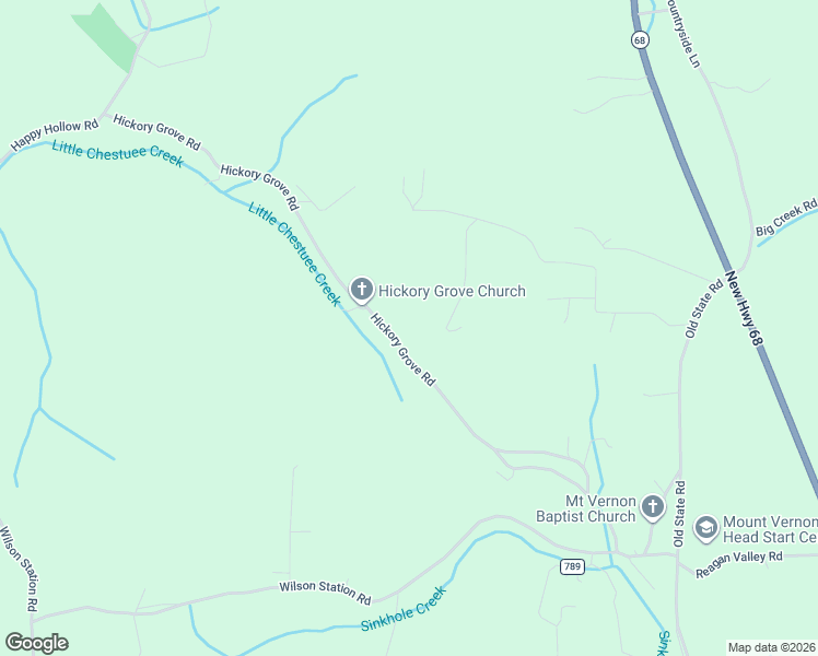 map of restaurants, bars, coffee shops, grocery stores, and more near 498 Wilson Station Road in Madisonville