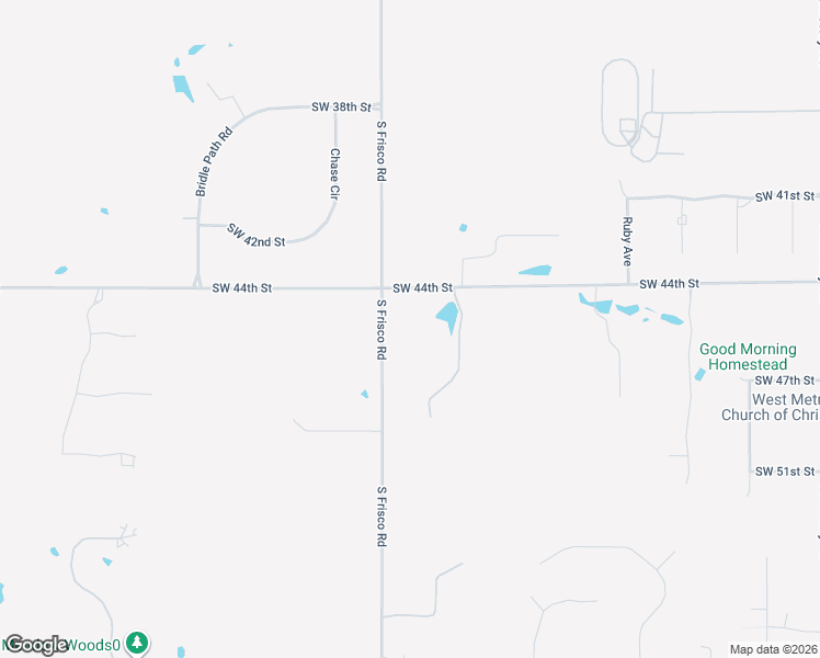 map of restaurants, bars, coffee shops, grocery stores, and more near 13723 Southwest 44th Street in Yukon