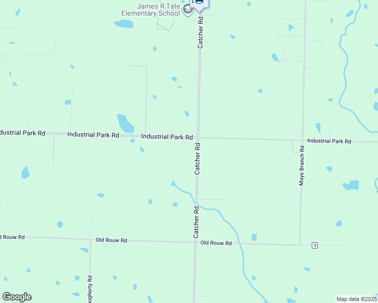 map of restaurants, bars, coffee shops, grocery stores, and more near 1030 Catcher Road in Van Buren