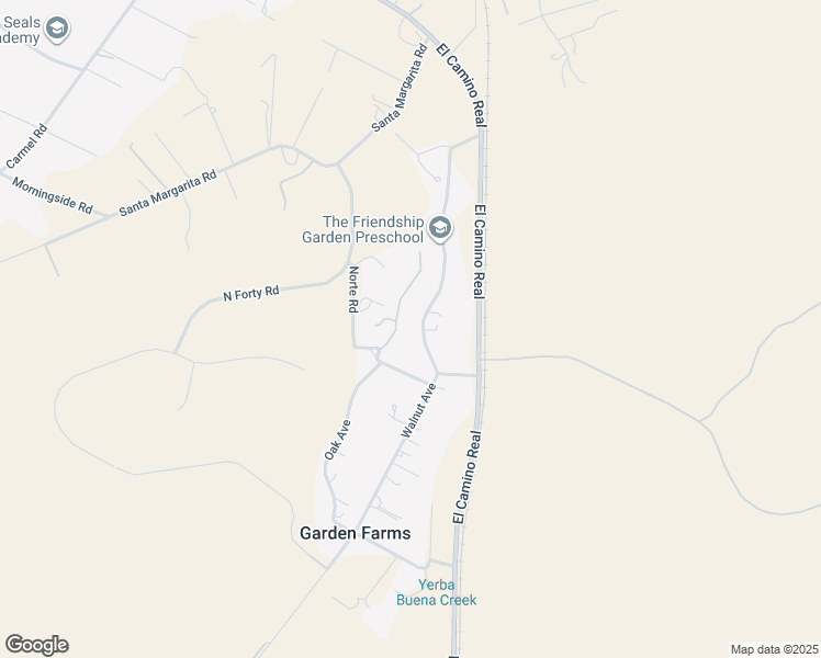 map of restaurants, bars, coffee shops, grocery stores, and more near 16650 Walnut Avenue in Atascadero