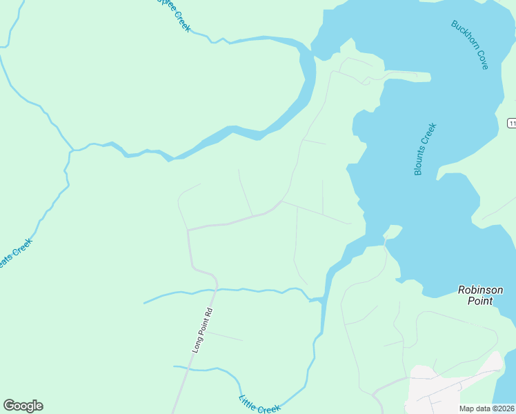 map of restaurants, bars, coffee shops, grocery stores, and more near 100 Deep Creek Road in Chocowinity