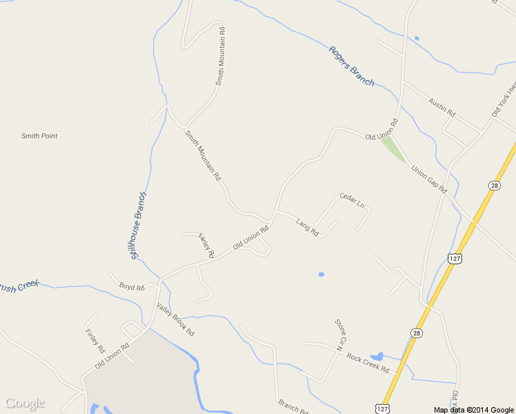 map of restaurants, bars, coffee shops, grocery stores, and more near 126 Smith Mountain Rd in Dunlap