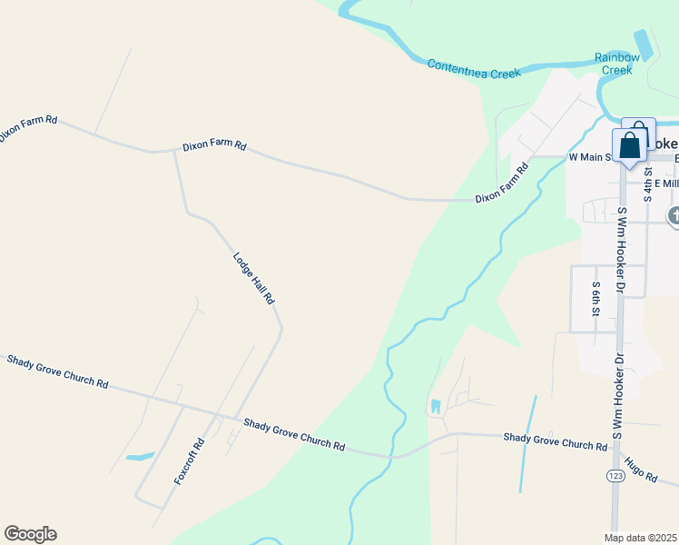 map of restaurants, bars, coffee shops, grocery stores, and more near 495 Lodge Hall Road in Snow Hill