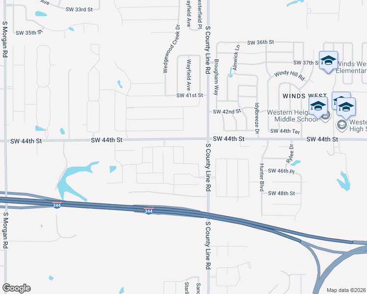 map of restaurants, bars, coffee shops, grocery stores, and more near 4609 Crystal Clear Lane in Oklahoma City
