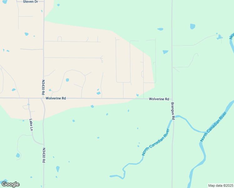 map of restaurants, bars, coffee shops, grocery stores, and more near 43502 Wolverine Road in Shawnee