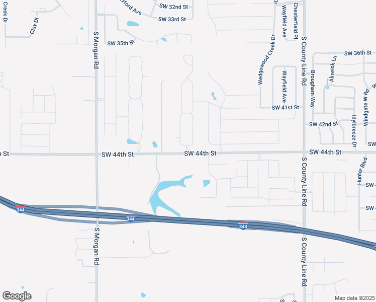map of restaurants, bars, coffee shops, grocery stores, and more near 9425 Southwest 44th Street in Oklahoma City