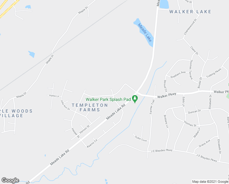 map of restaurants, bars, coffee shops, grocery stores, and more near 100 Christmas Drive in Atoka