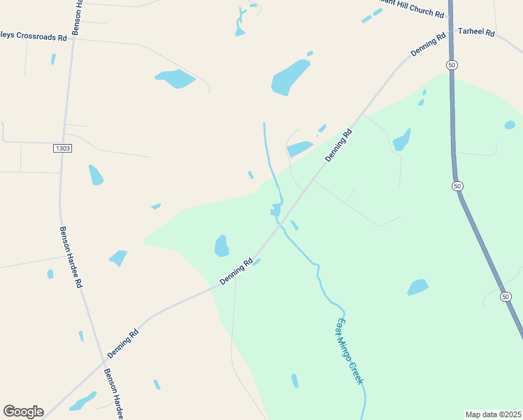 map of restaurants, bars, coffee shops, grocery stores, and more near 726 Denning Road in Benson